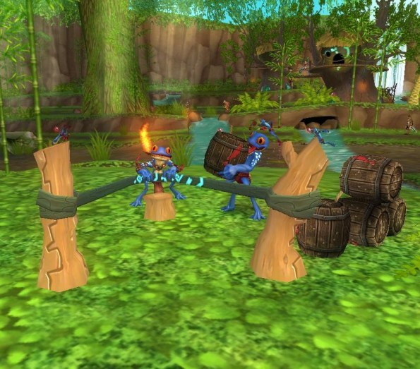 troggies with barrels