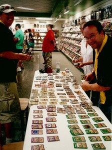 Card table at dragons lair