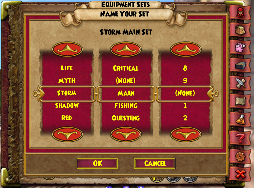 Features You May Have Missed: Equipment Sets | KingsIsle Blog