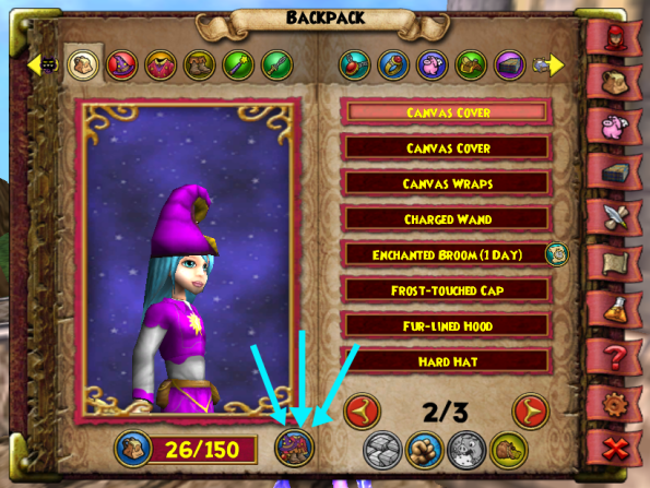 New Equipment button